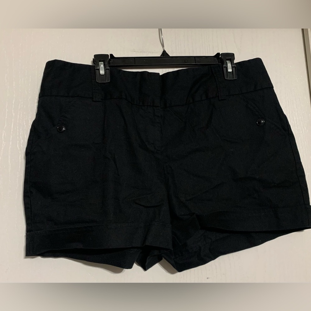 Maurices Black Chino Twill Shorts